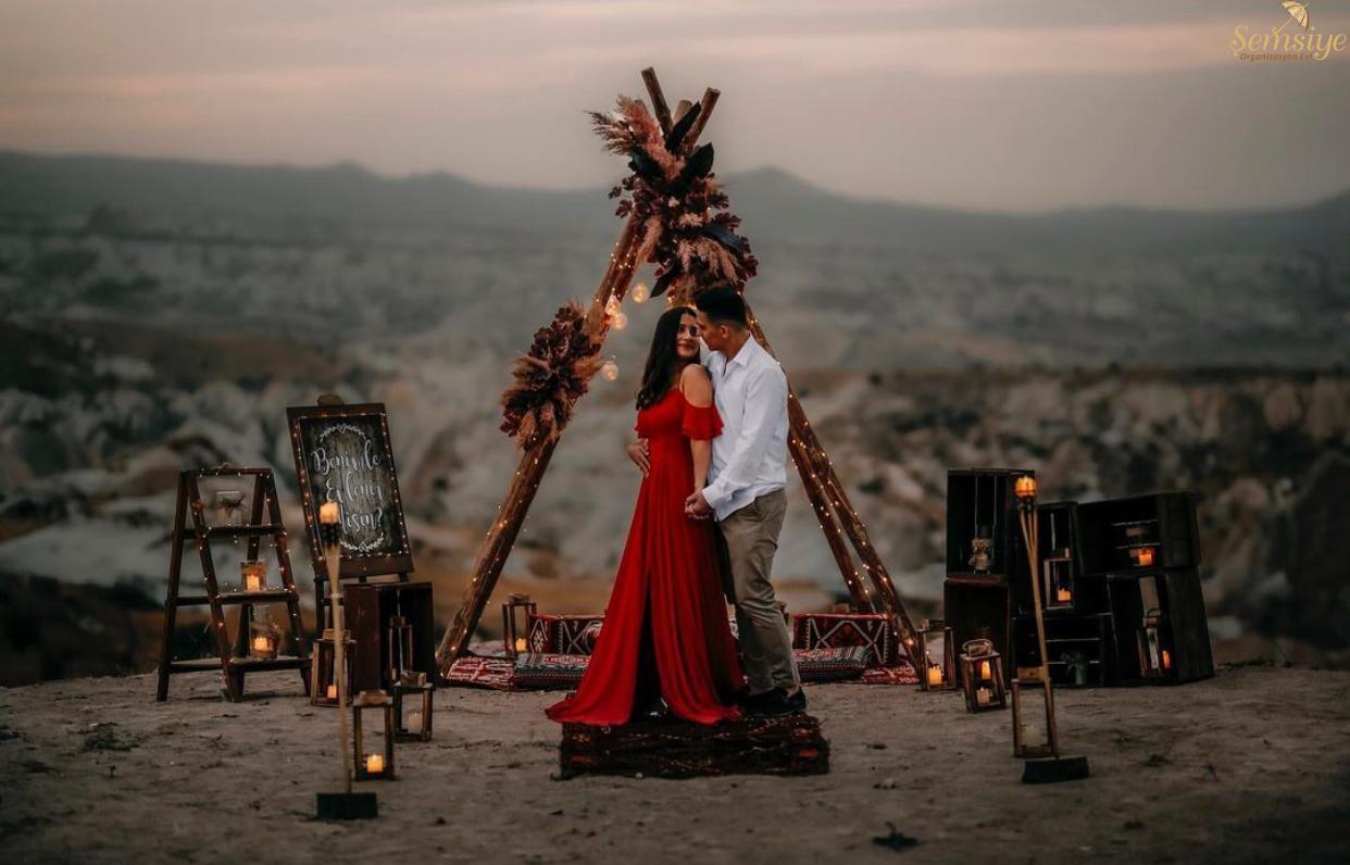 Nostaljik 5 Kapadokya Evlilik Teklifi