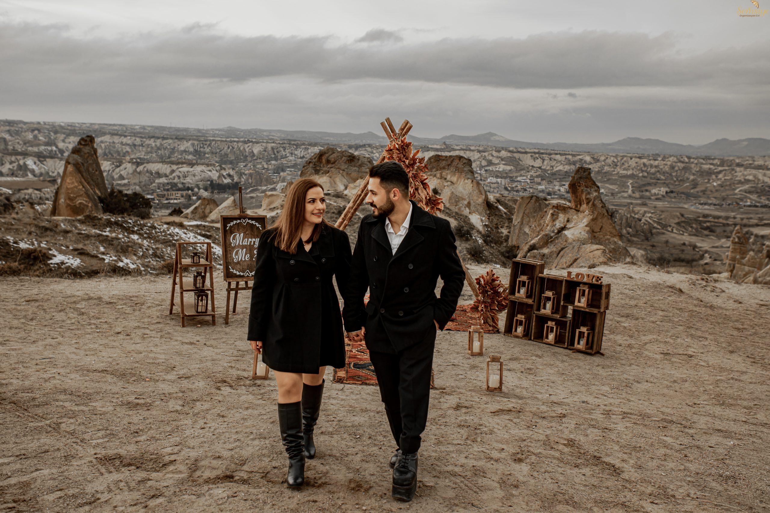 Nostaljik 6 Kapadokya Evlilik Teklifi