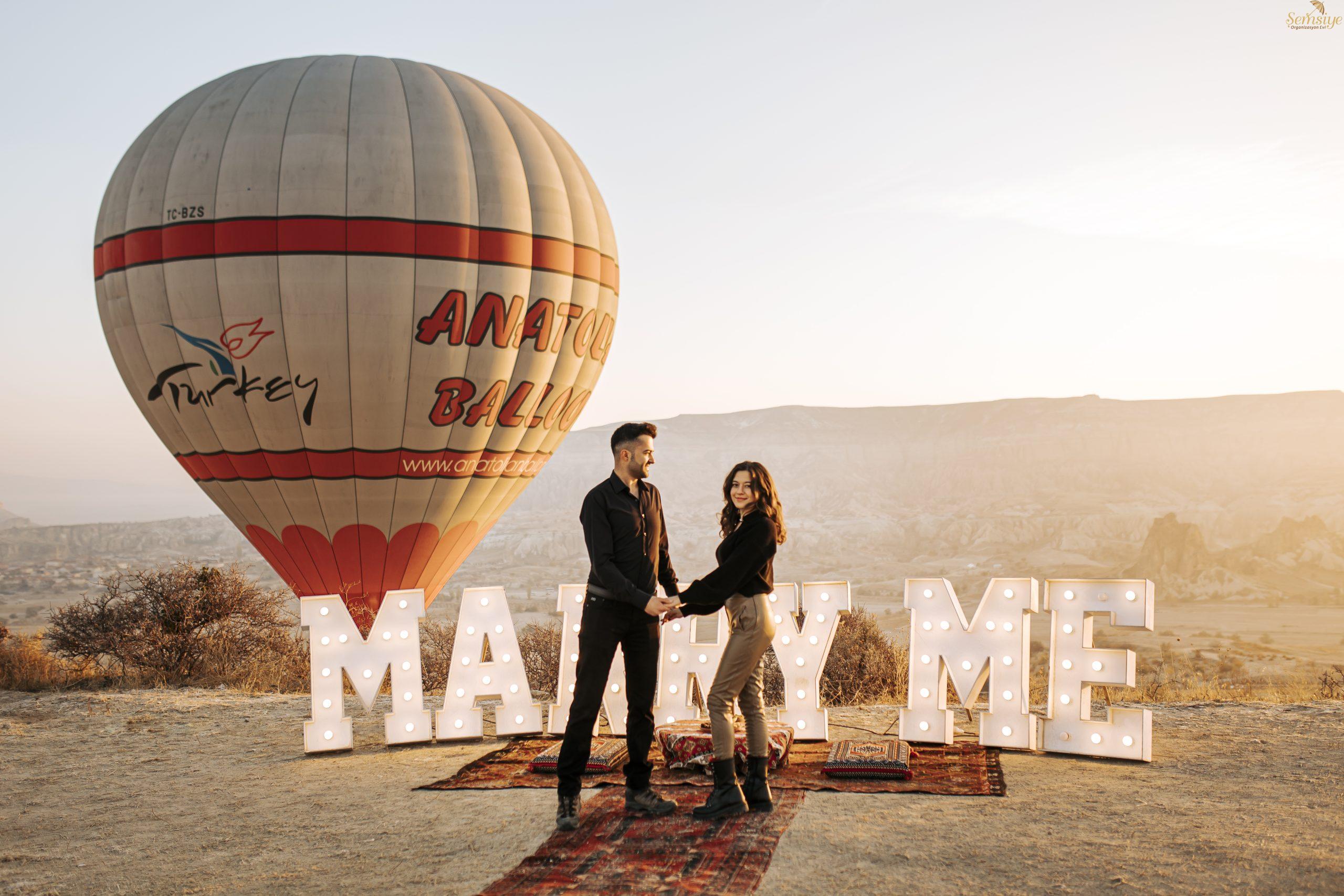 Marry Me 1 Kapadokya Evlilik Teklifi