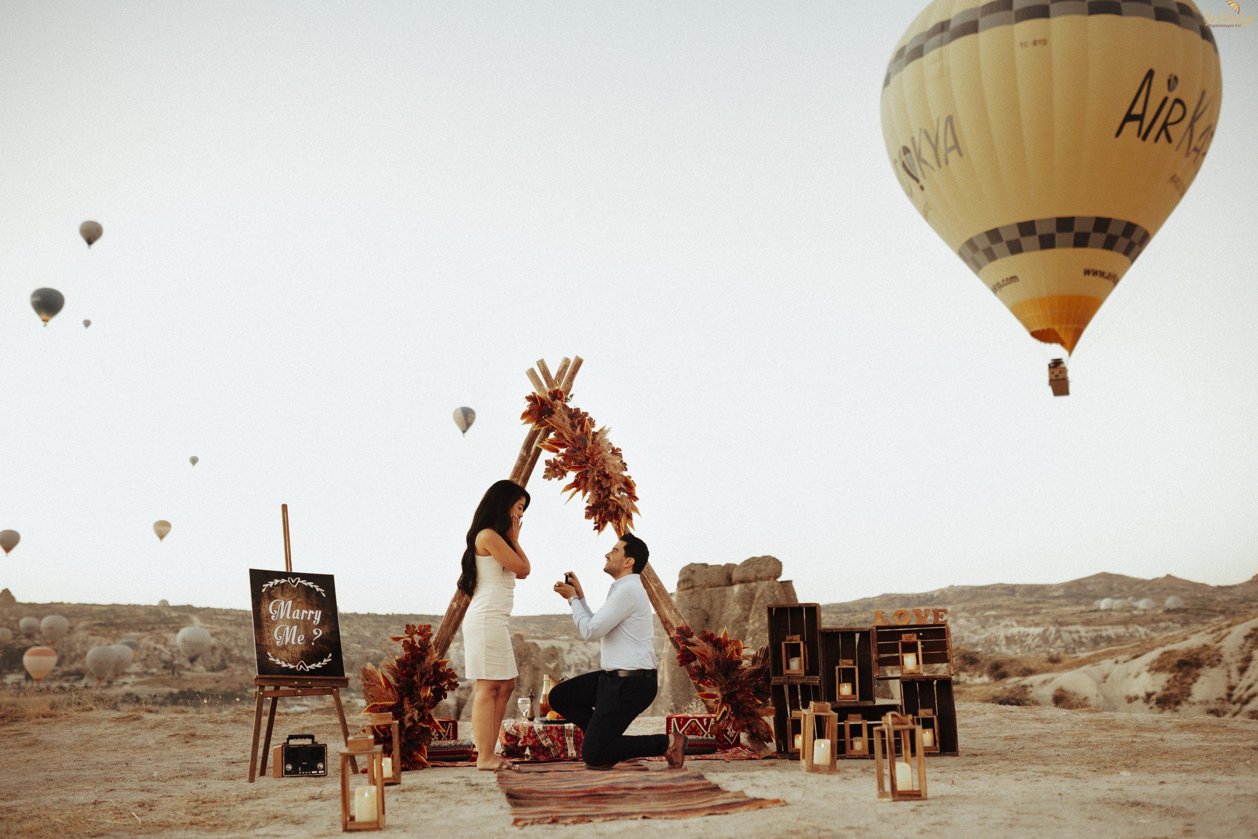 Nostaljik 2 Kapadokya Evlilik Teklifi