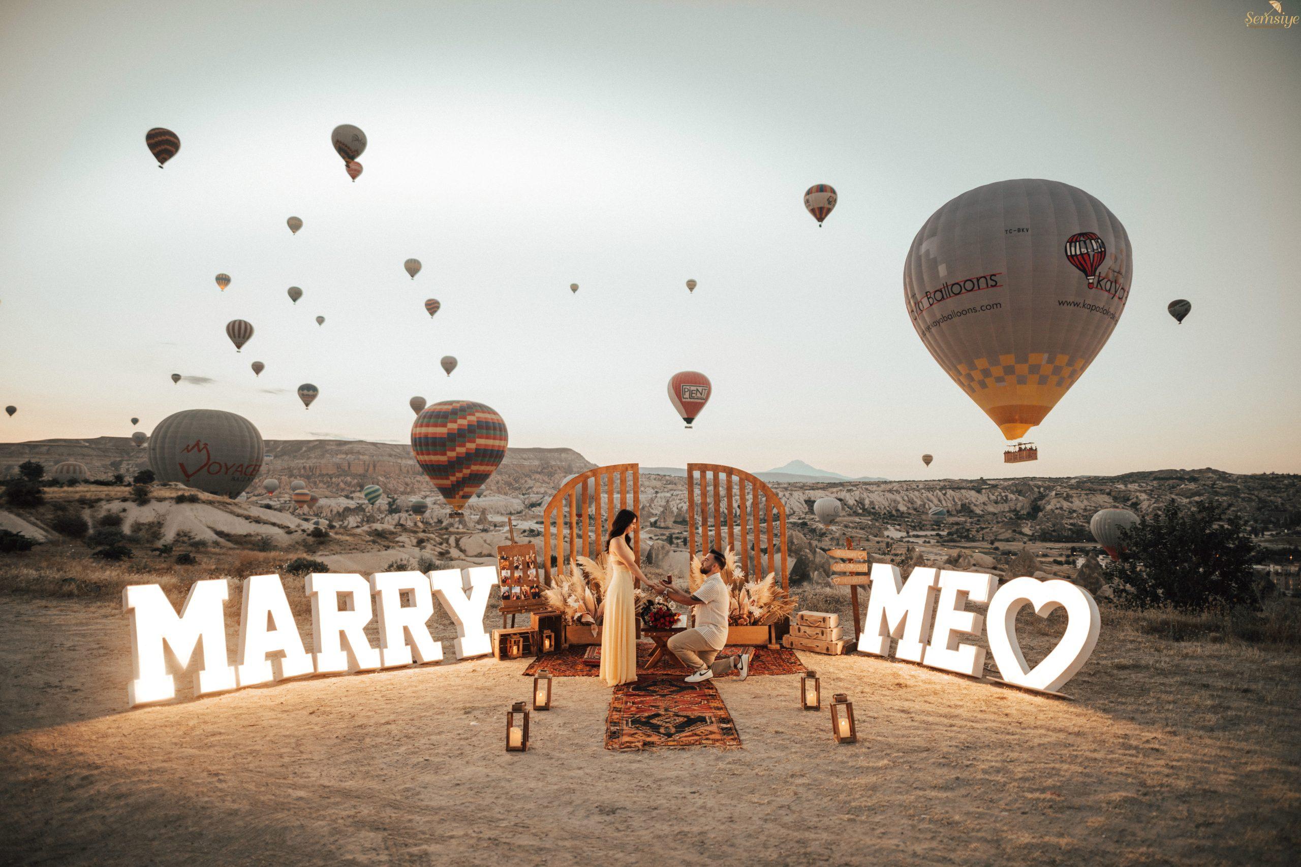 Kapadokya Evlilik Teklifi