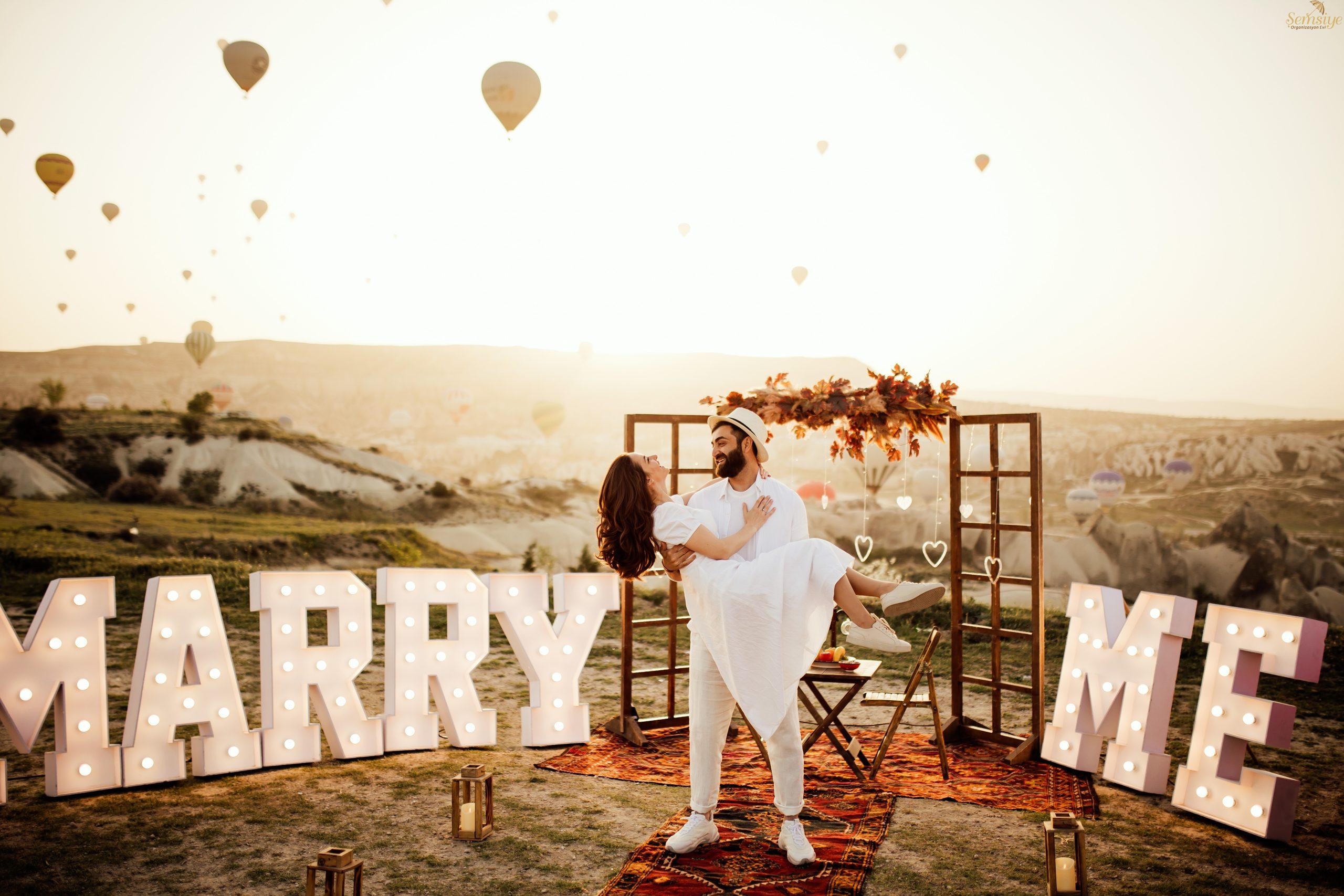 Kapadokya Evlilik Teklifi