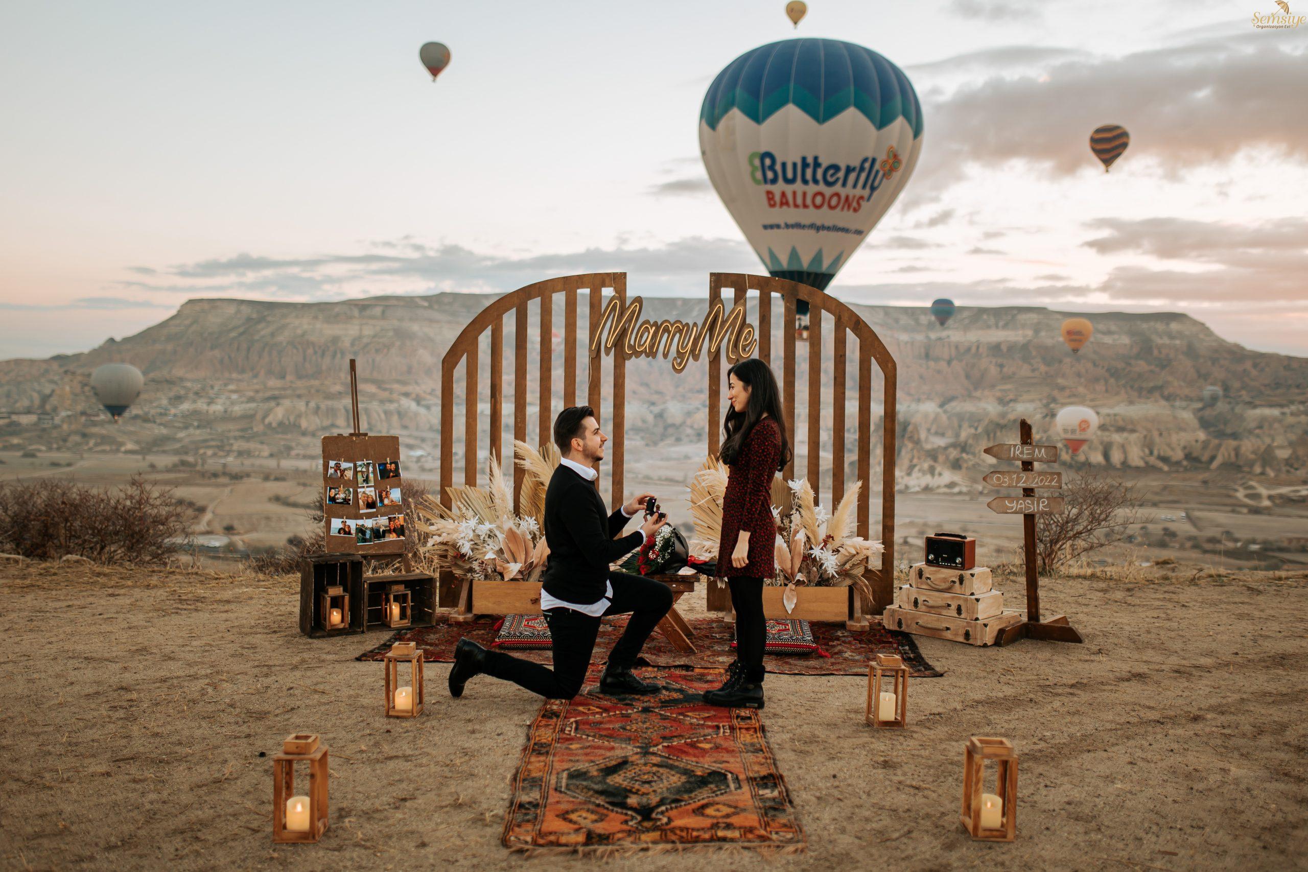 Melek 2 Kapadokya Evlilik Teklifi