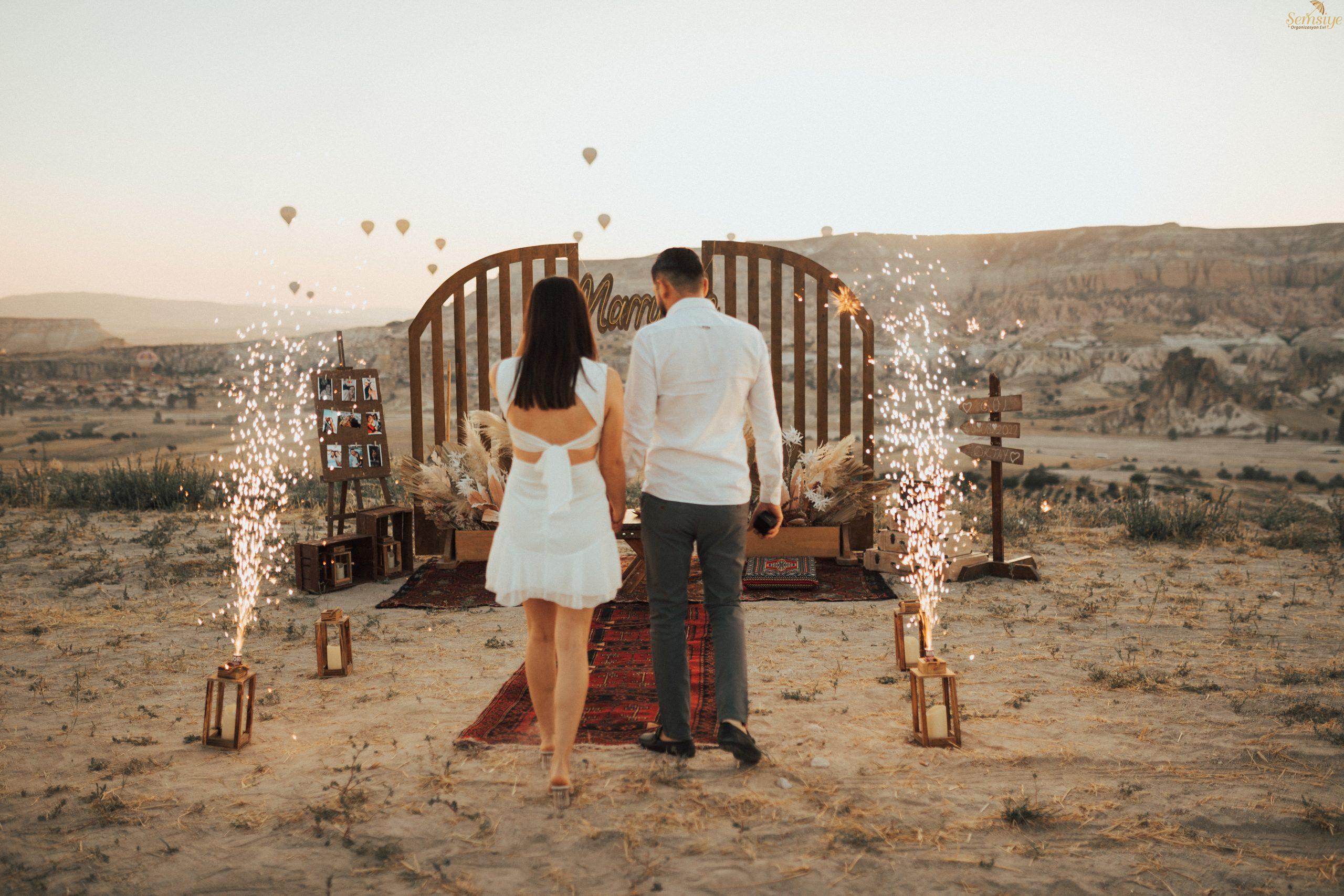 Melek 3 Kapadokya Evlilik Teklifi